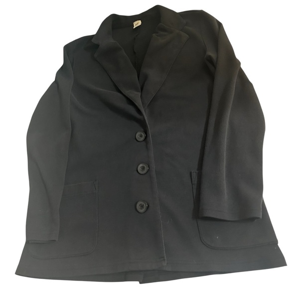 Trouve’ Black Button Front Blazer Sz Small - Picture 6 of 10